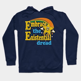 Embrace The Existential Dread Worn Hoodie